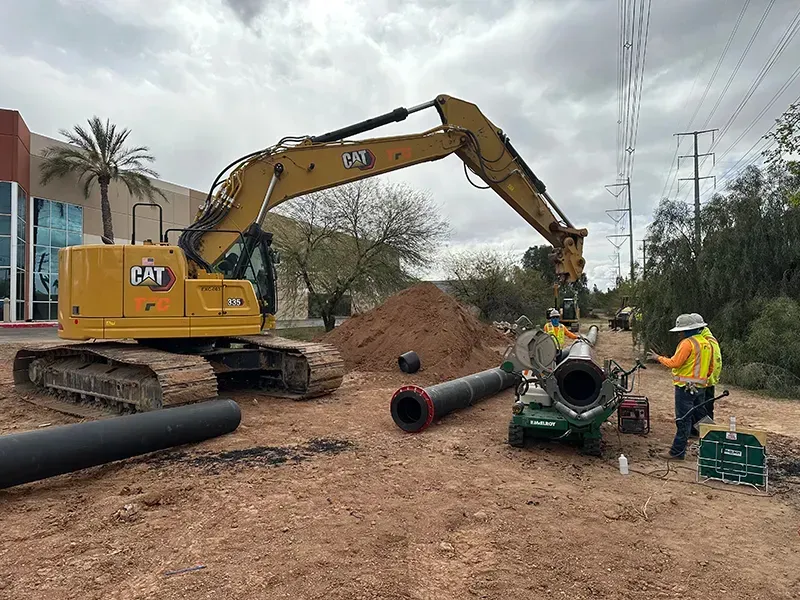 Forcemain Repair — Western Canal