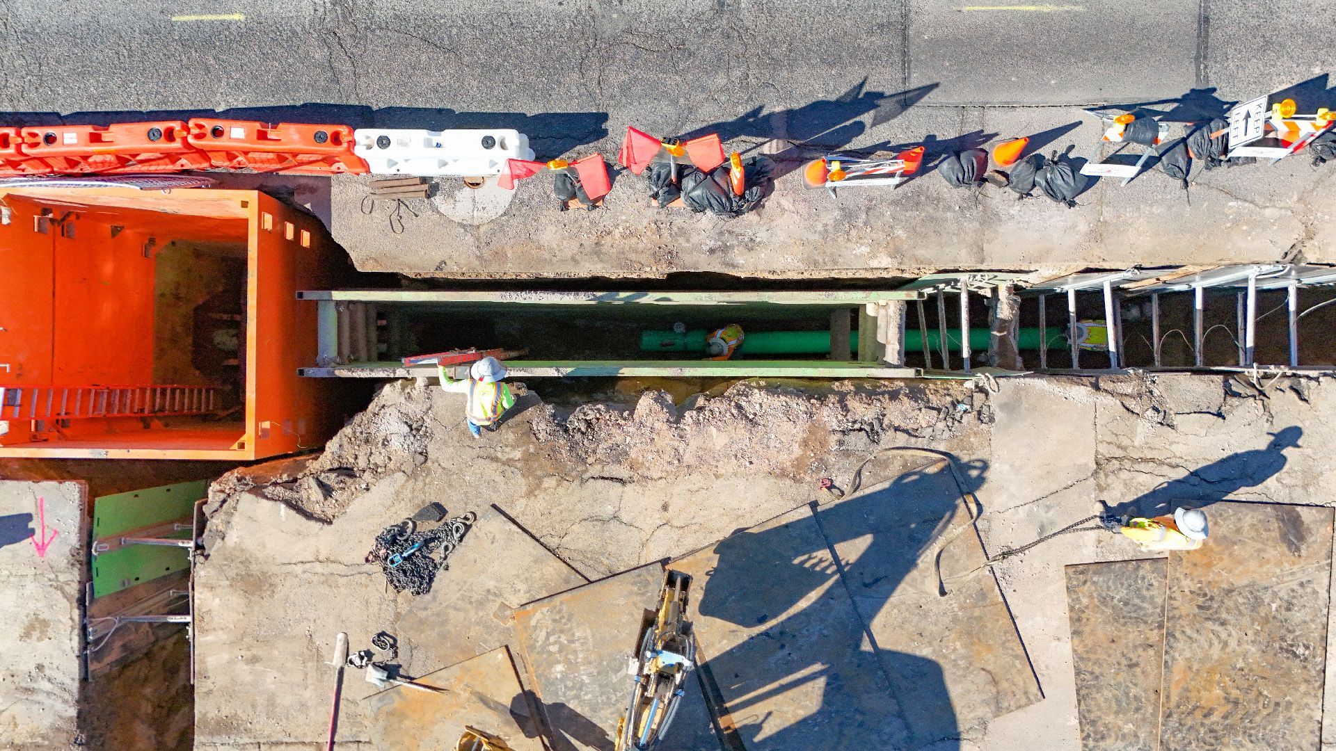 Victory Sewer Offsite Sewer — project imagery
